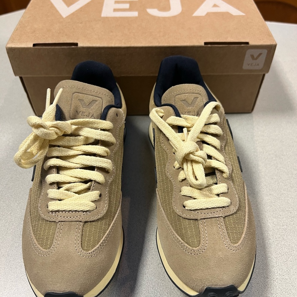 Veja Woman’s Tan Sneakers